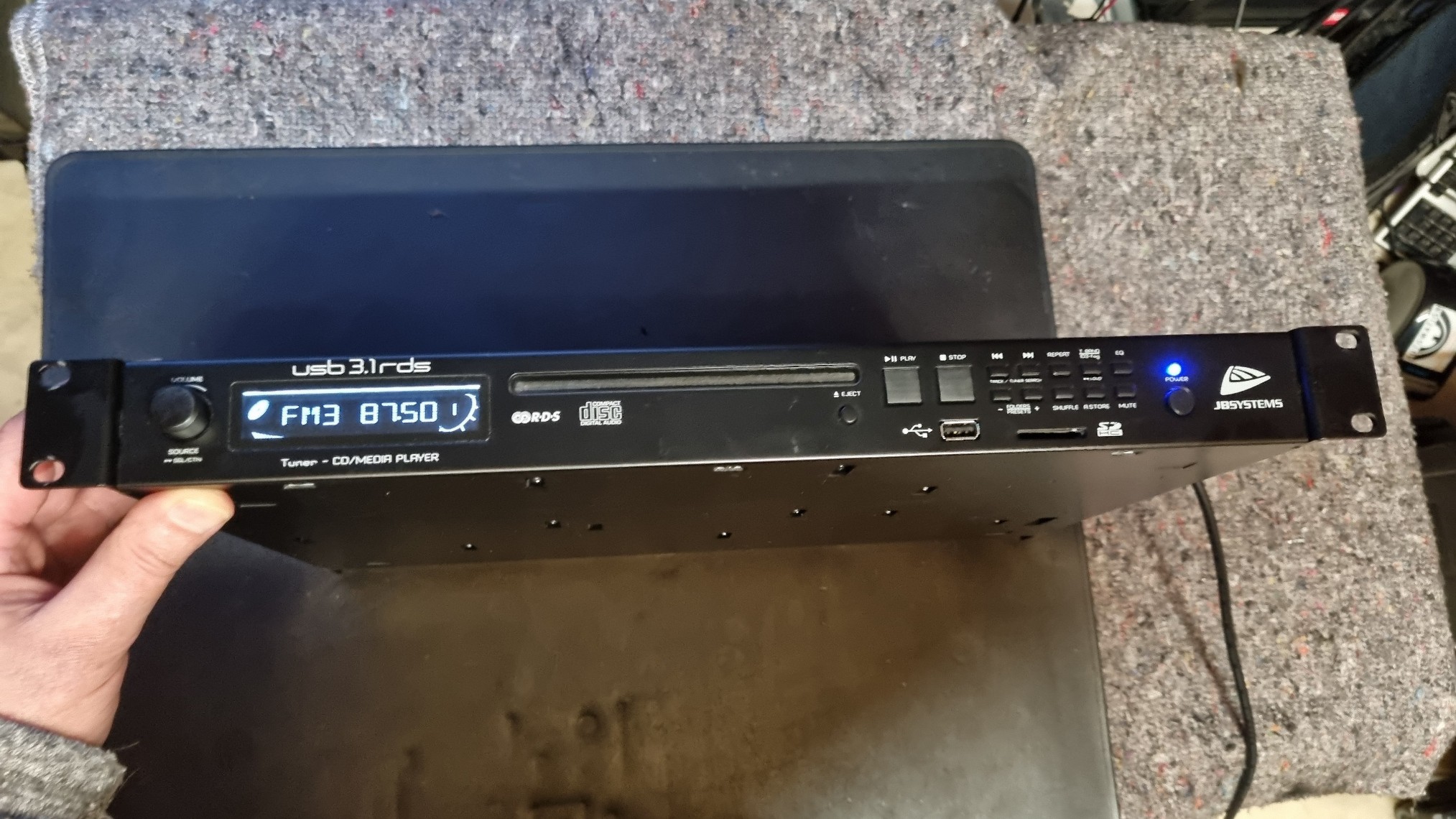 JBSYSTEM USB 3.1 Tuner RDS Lecteur CD MP3 & cartes SD
